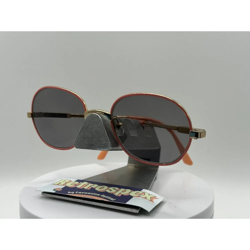 Vintage Sunglasses Kids/Petite Style Grey Lens Ocean Optique Sally Pink Frame